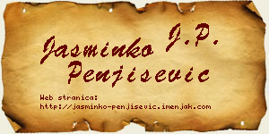 Jasminko Penjišević vizit kartica